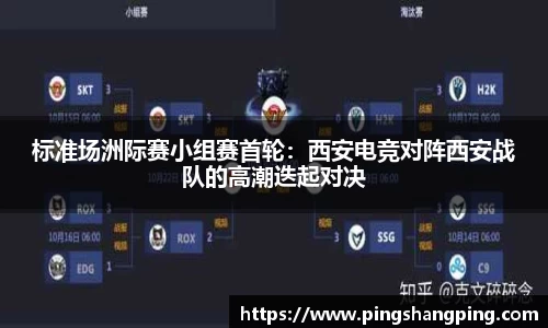 标准场洲际赛小组赛首轮：西安电竞对阵西安战队的高潮迭起对决